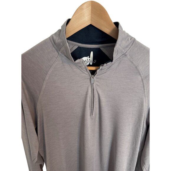Johnnie-O Freeborn Performance Size Medium 1/4 Zip Golf Long Sleeve Shirt NWOT $ - Picture 10 of 11